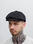 Кепка AIS COLLEZIONI арт. 802 COTTON (черный)